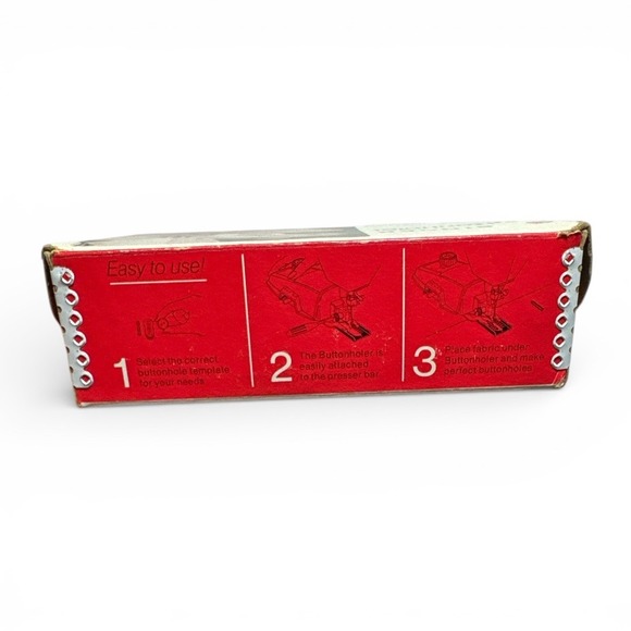 Vintage 1960 Singer Buttonholer Sewing Machine Attachment No. 489500 or 489510 - Picture 10 of 10